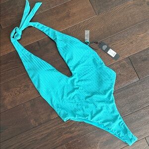 Fashion Nova Vibrant Blue One Piece